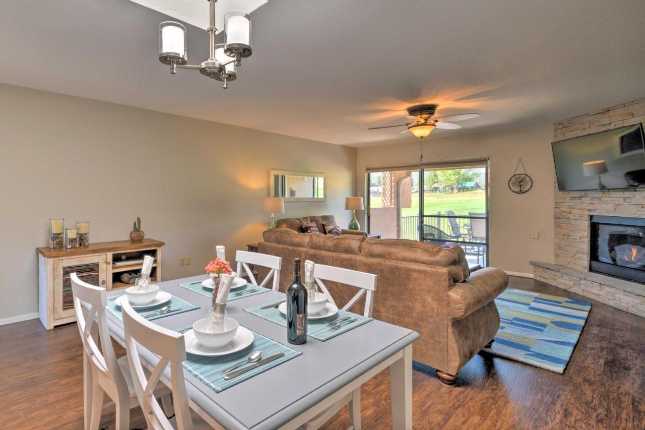 Bright Ruidoso Condo With Deck And Golf Course Views! Eksteriør billede