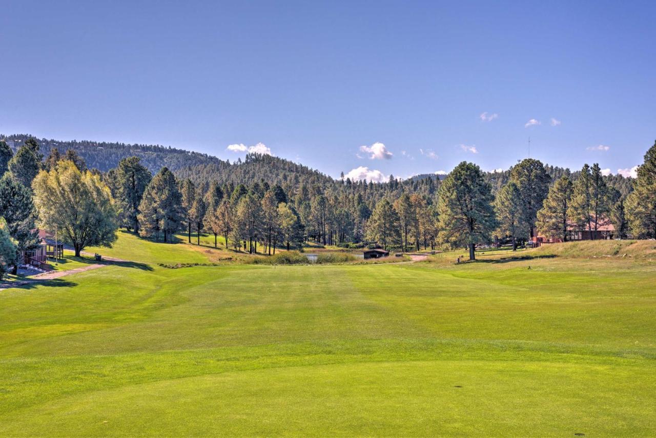 Bright Ruidoso Condo With Deck And Golf Course Views! Eksteriør billede